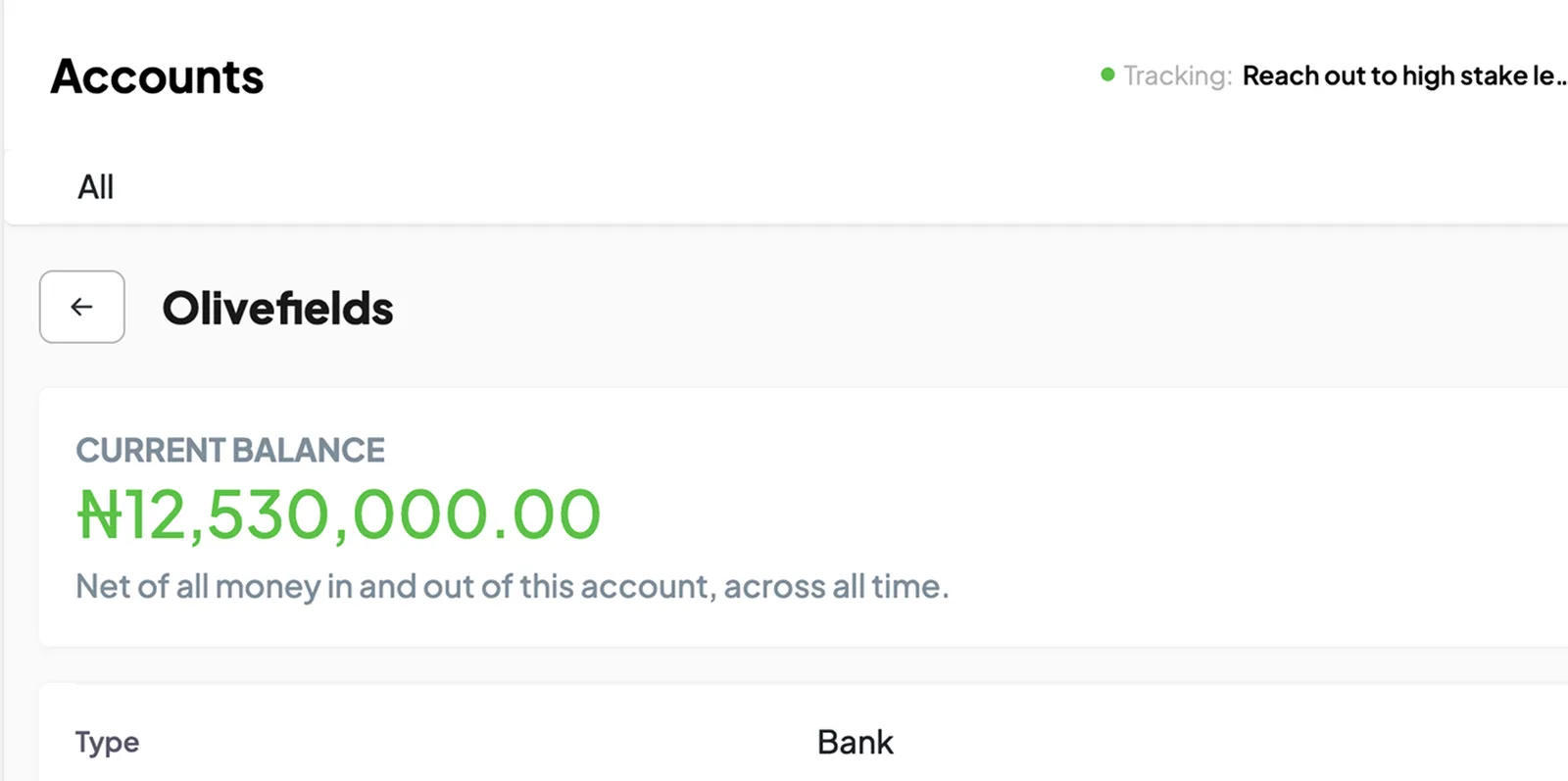Accounts in 390 Work
